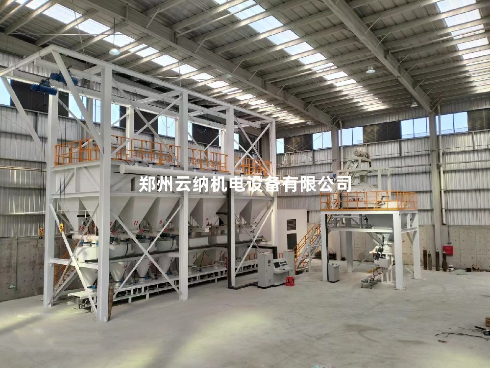 轻质浇注料自动配料线